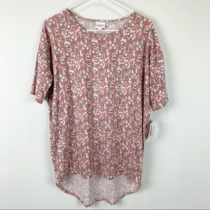 Lularoe Irma Womens Geometric Top Shirt XS NWT